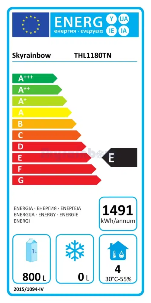 Edelstahlkühlschrank, Inhalt 1145 Liter9 Edelstahlkühlschrank, Inhalt 1145 Liter – Bild 11