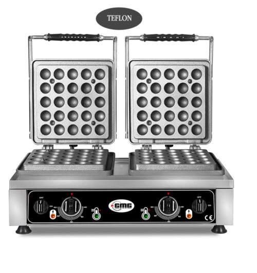 Waffeleisen Lokmia-D - 2x (Ø 25 x 3,5cm x 1,7cm / 3,4cm KGW-27D – Bild 1
