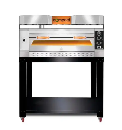 Pizzaofen - 4x Ø 30 cm | 5 Kw, 3NAC| 400V | Stapelbar - Vollschamott - 1 Backkammer – Bild 1