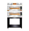Pizzaofen - 6x Ø 30 cm | 6 kW,3NAC| 400V | Stapelbar - Vollschamott - 1 Backkammer – Bild 2