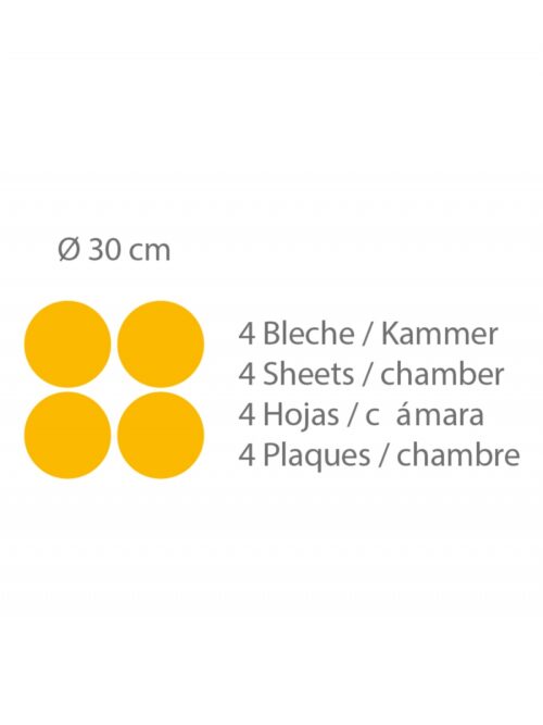 Gas-Pizzaofen PFG 4 - 4x Ø30cm | 5kW | 400V - 1 Backkammer – Bild 3