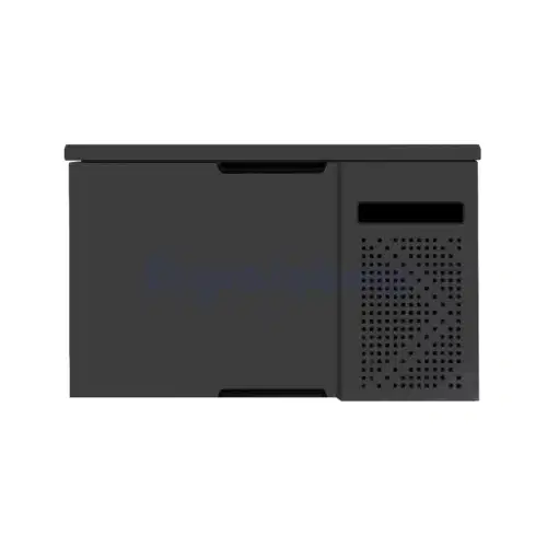 Schockfroster1 Schockfroster , 3x GN2/3, schwarz lackiert – Bild 2