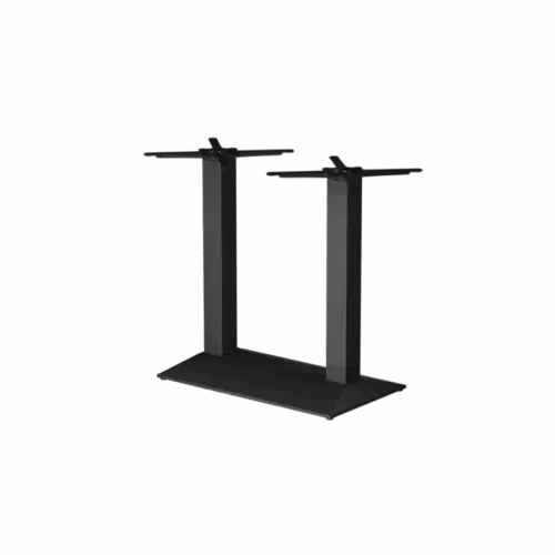GIZA DUO Tischbasis – Doppel-Säule 40×80 cm, 72 cm Höhe – Bild 1