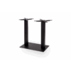 Tischgestell ALFA BAR DUO Schwarz – Barhöhe 108 cm, 40×70 cm Basis – Bild 3