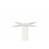 Tischgestell ALFA DUO Weiß – Bistro-Gestell 40×70 cm, 72 cm Höhe – Bild 3