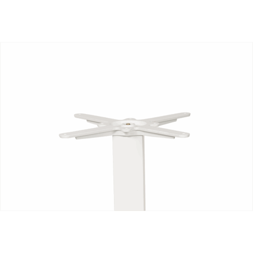 Tischgestell ALFA DUO Weiß – Bistro-Gestell 40×70 cm, 72 cm Höhe – Bild 3