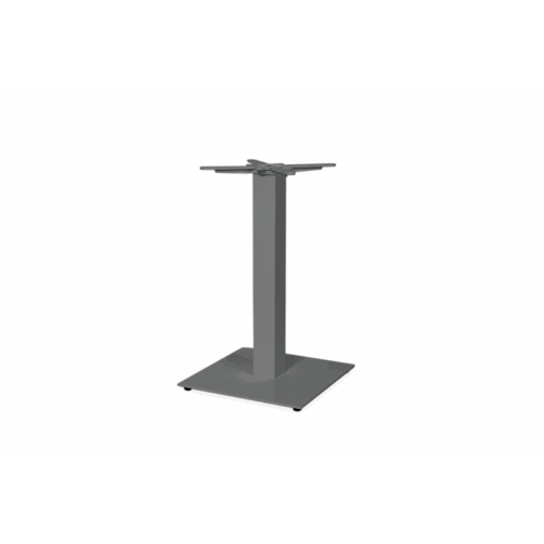 Tischgestell ALFA S grau – Bistro-Gestell 45×45 cm, 72 cm Höhe – Bild 3