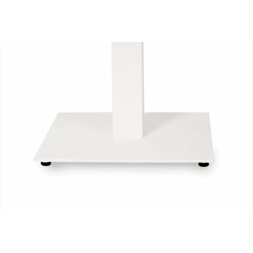 Tischgestell ALFA S Weiß – weißes Bistro-Gestell 45×45 cm, 72 cm Höhe – Bild 4