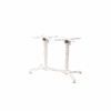 Tischgestell CROSS COMFORT DUO weiss
