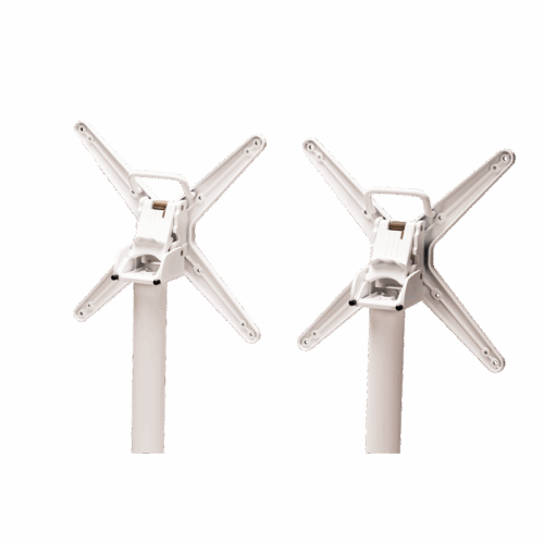 Tischgestell CROSS COMFORT DUO weiss – Bild 10