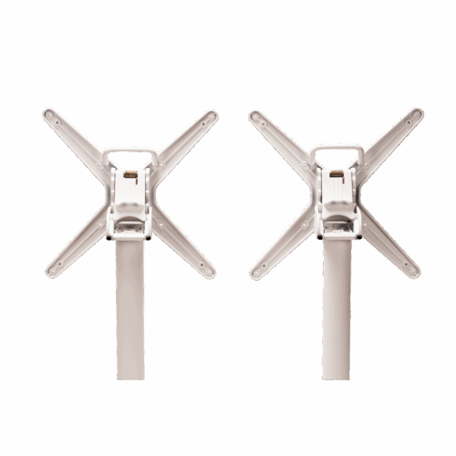Tischgestell CROSS COMFORT DUO weiss – Bild 5