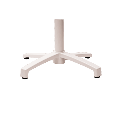 Tischgestell Cross Comfort Weiß – 72 cm Höhe – Bild 2