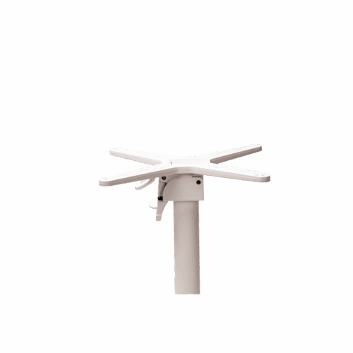 Tischgestell Cross Comfort Weiß – 72 cm Höhe – Bild 9
