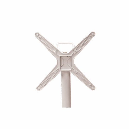 Tischgestell Cross Comfort Weiß – 72 cm Höhe – Bild 6