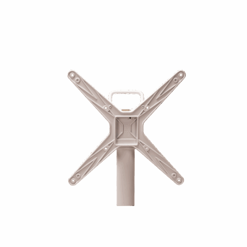 Tischgestell Cross Comfort Weiß – 72 cm Höhe – Bild 3