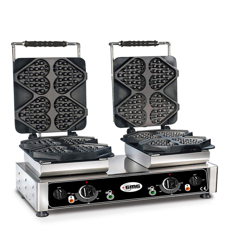 WE 24 Waffeleisen Ti amo - 8x (13,2 x 12,5 x 2,4cm) WE-24 – Bild 1