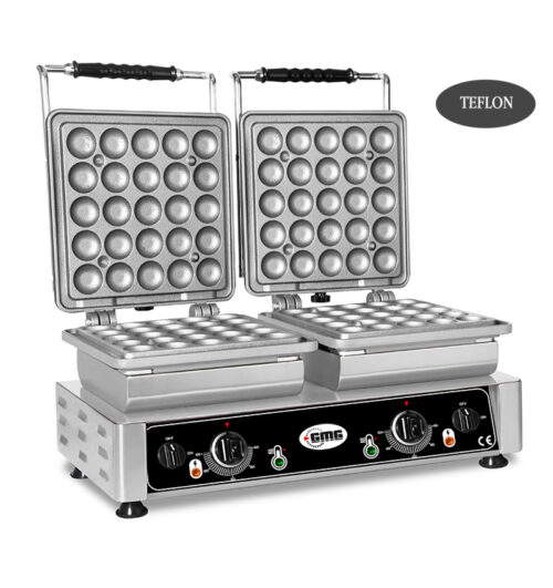 Waffeleisen Lokmia-L - 2x (Ø25 x 4,2cm x 1,2cm/2,4cm) WE 27 L – Bild 1