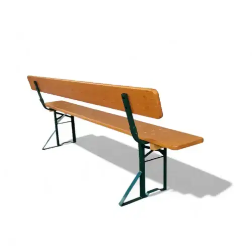 Bierzeltgarnitur Set mit Lehne