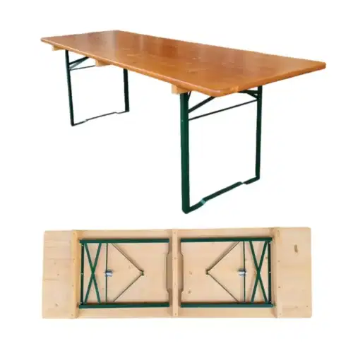 Premium Bierzeltgarnitur Set mit Lehne