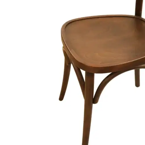 Holzstuhl Boomerang - Walnussholz Holzstuhl Boomerang - Walnussholz