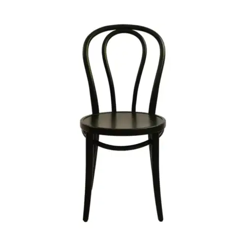 Holzstuhl Monet 18 – Schwarz Holzstuhl Monet 18 – Schwarz