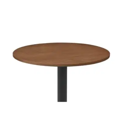 tischplatte rund walnut