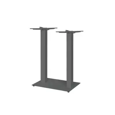 tischgestell grau alfa bar duo
