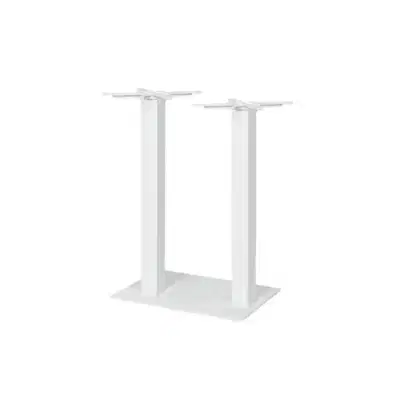 tischgestell weiss alfa bar duo