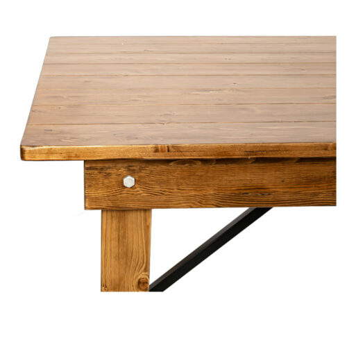 Banketttisch holz 180x100 200x100 cm