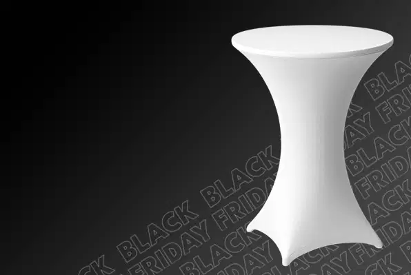 stehtischhusse weiss sale