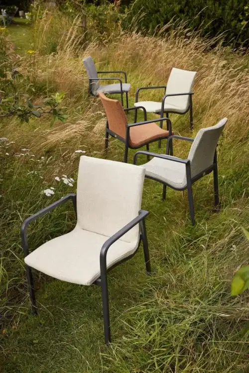 Positano – Gartenstuhl - Beige – Bild 3