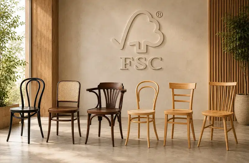 fsc buchenholz stühle