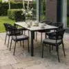Gartenstuhl anthrazit