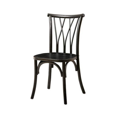 Hochzeitsstuhl Vienna Polywood schwarz