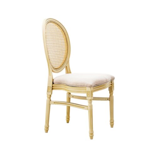 holz Hochzeitsstuhl gebleicht