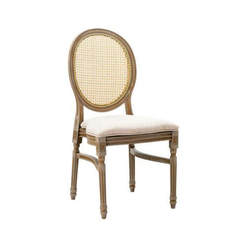 holz Hochzeitsstuhl hell rustical