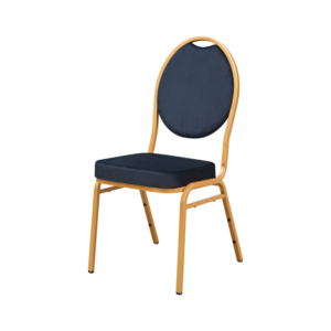 Stapelstuehle Bankettstuehle HERMAN MODERN Schwarz Velours