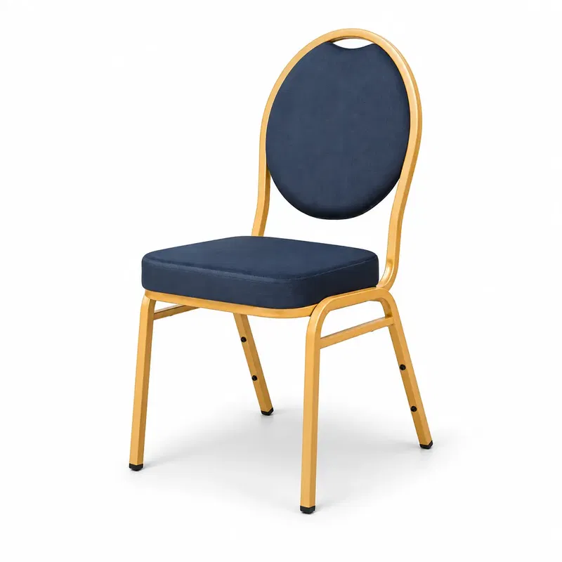 Bankettstuhl HERMAN MODERN Schwarz Bankettstuhl HERMAN MODERN Schwarz mit gepolsterter Sitz- und Rückenfläche