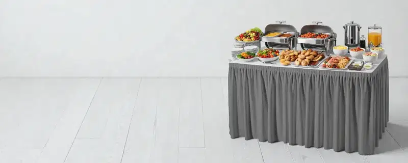 Skirting Excellent Plisseefalte Anthrazit (4 Größen)