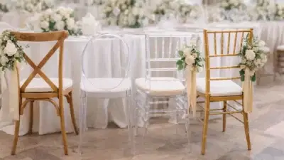 Hochzeitsstühle: Die besten Stühle für professionelle Hochzeitskonzepte