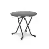 Klapptisch rund 80 cm Anthrazit