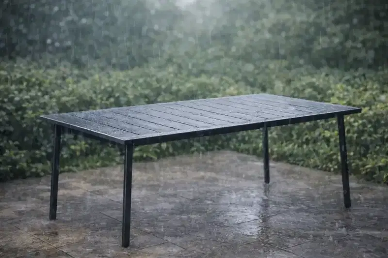 wetterfester gartentisch