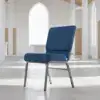 Kirchenstuhl Marineblau