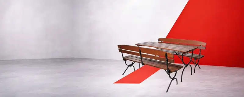 biertischgarnitur mit lehne