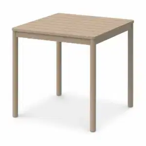 Biergartentisch TERRAZZA 80x80 Beige