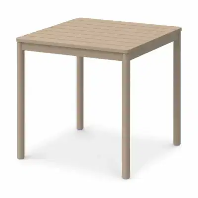Biergartentisch TERRAZZA 80x80 Beige