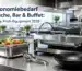 Gastronomiebedarf für Küche, Bar und Buffet mit hochwertigem Profi-Equipment 2026, Edelstahl-GN-Behälter, Chafing Dish und Buffet-Zubehör in moderner Profiküche