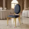 Hochzeitsstuhl Glamour All Tap Schwarz Maße