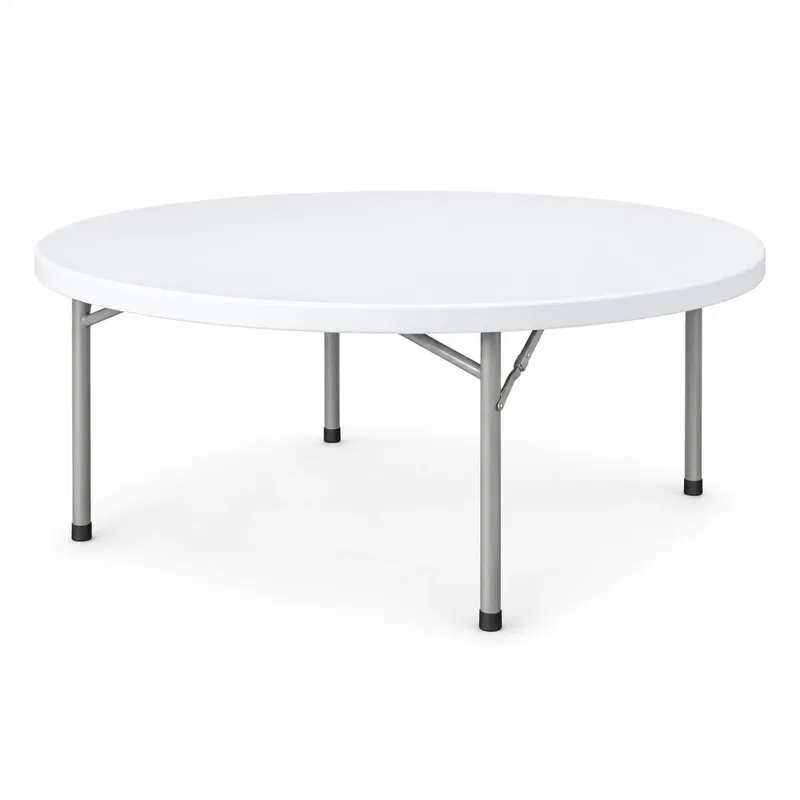 Catering-Tisch rund 70183 – Ø 183 cm Catering-Tisch rund 70183 mit 183 cm Durchmesser und klappbarem Metallgestell