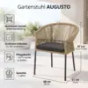 Gartenstuhl AUGUSTO – details
